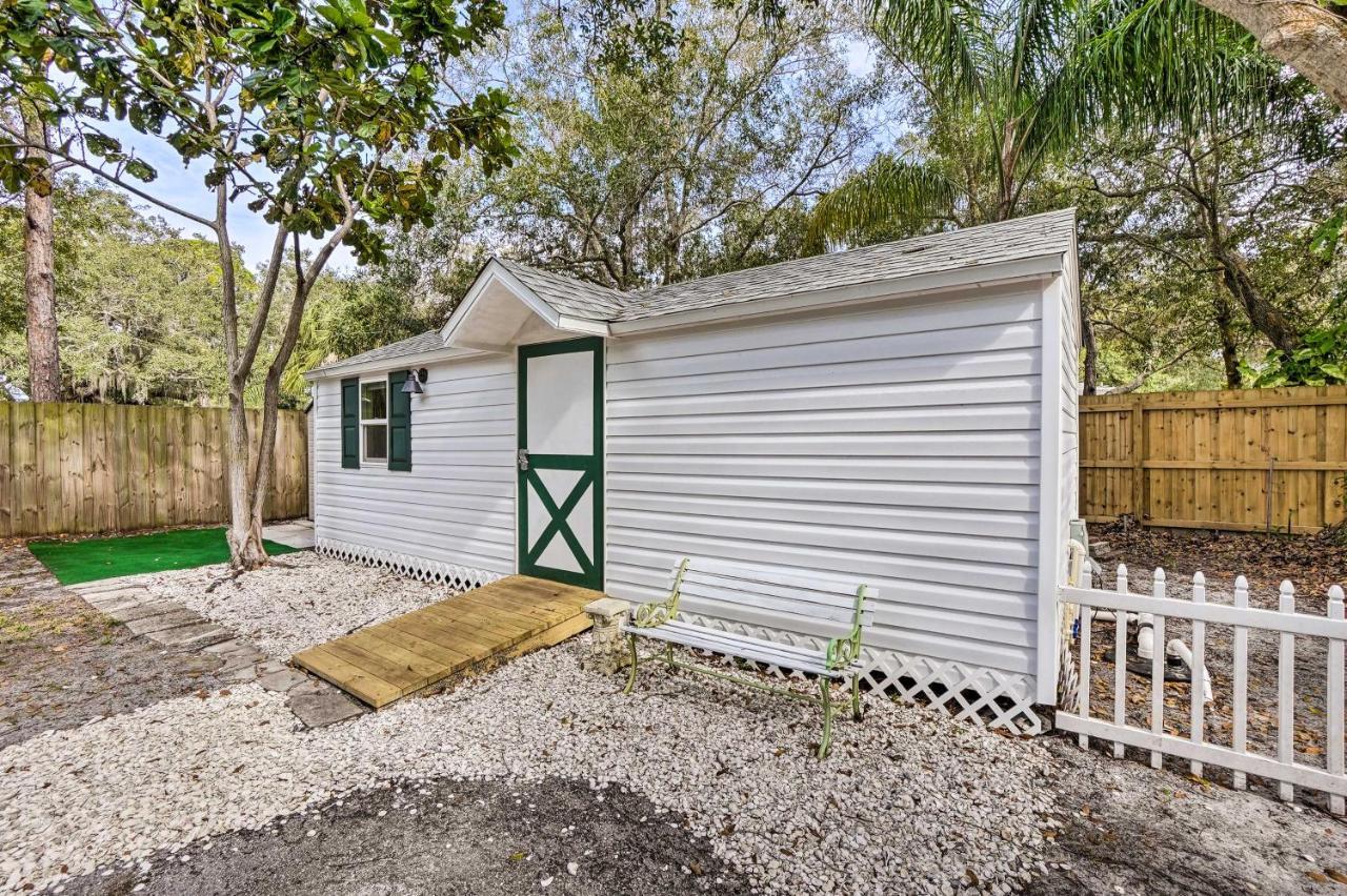 Tropical Palm Harbor Studio Walk To Gulf! Esterno foto