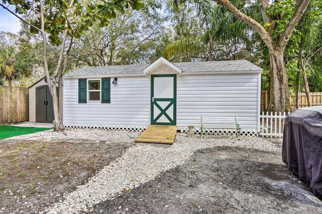 Tropical Palm Harbor Studio Walk To Gulf! Esterno foto